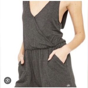 ALO Yoga Charcoal Hoodie